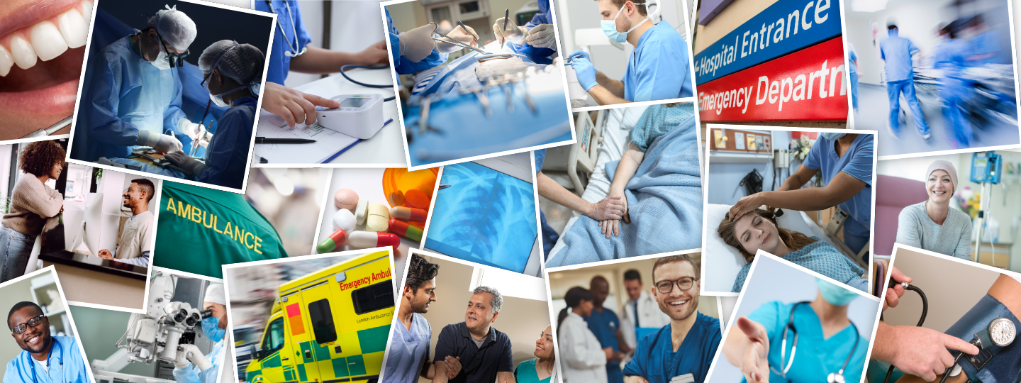 A picture displaying Health and Social Care Services
